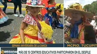 Delta Amacuro | Estudiantes de Tucupita rinden homenaje a la danza con un alegre desfile