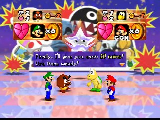 Mario Party 3: Bowser's Fiery Bash online multiplayer - n64