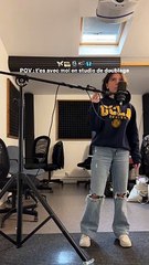 j’adore le doublage, j’ai envie d’en faire tous les jours ‍♀️