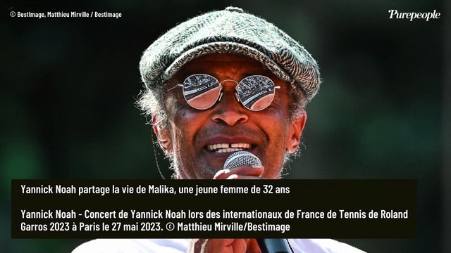 PHOTO Yannick Noah : Selfie de l'amour en pleine mer avec Malika, sa ravissante compagne de 31 ans sa cadette