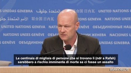 Gaza, Laerke (Onu): un attacco a Rafah provocherebbe un massacro di civili