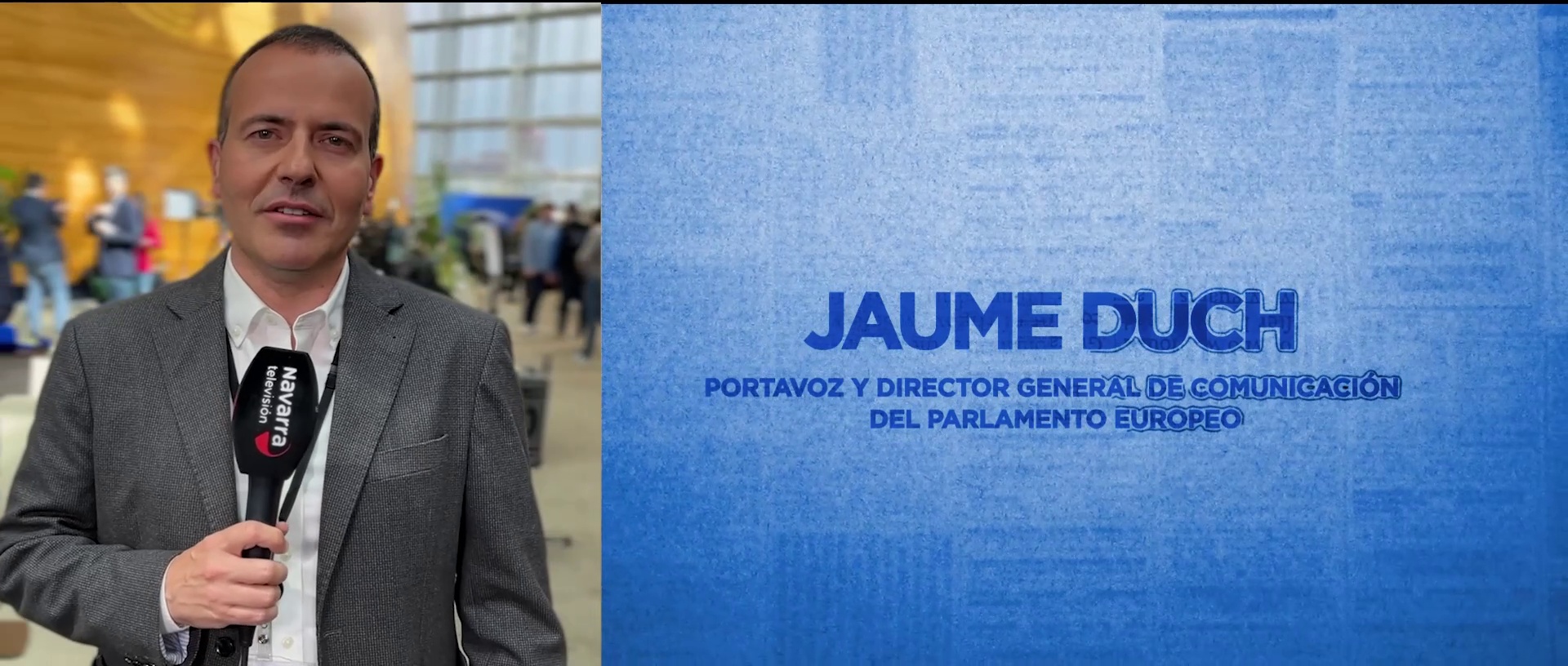 Este martes a partir de las 21:40 horas, 'Cara a Cara' con Jaume Duch, portavoz y director general de Comunicación del Parlamento Europeo