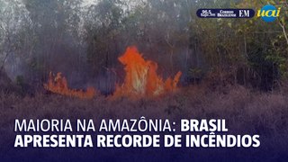 Brasil tem recorde de incêndios florestais entre janeiro e abril