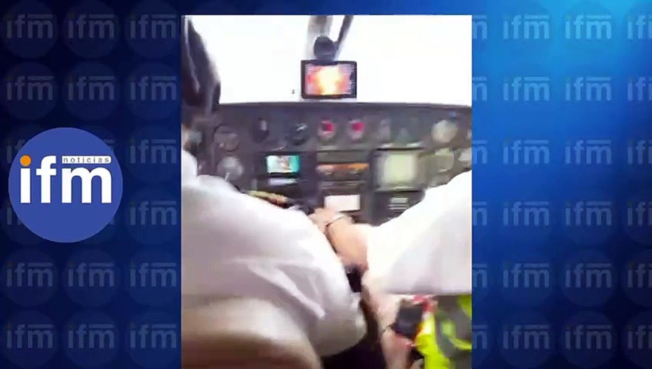 Susto de notarios por emergencia en avioneta