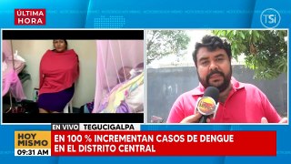 Se duplican casos de dengue en el Distrito Central