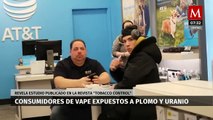 Consumidores de vape corren mayor riesgo de enfermedades a un fumador ocasional