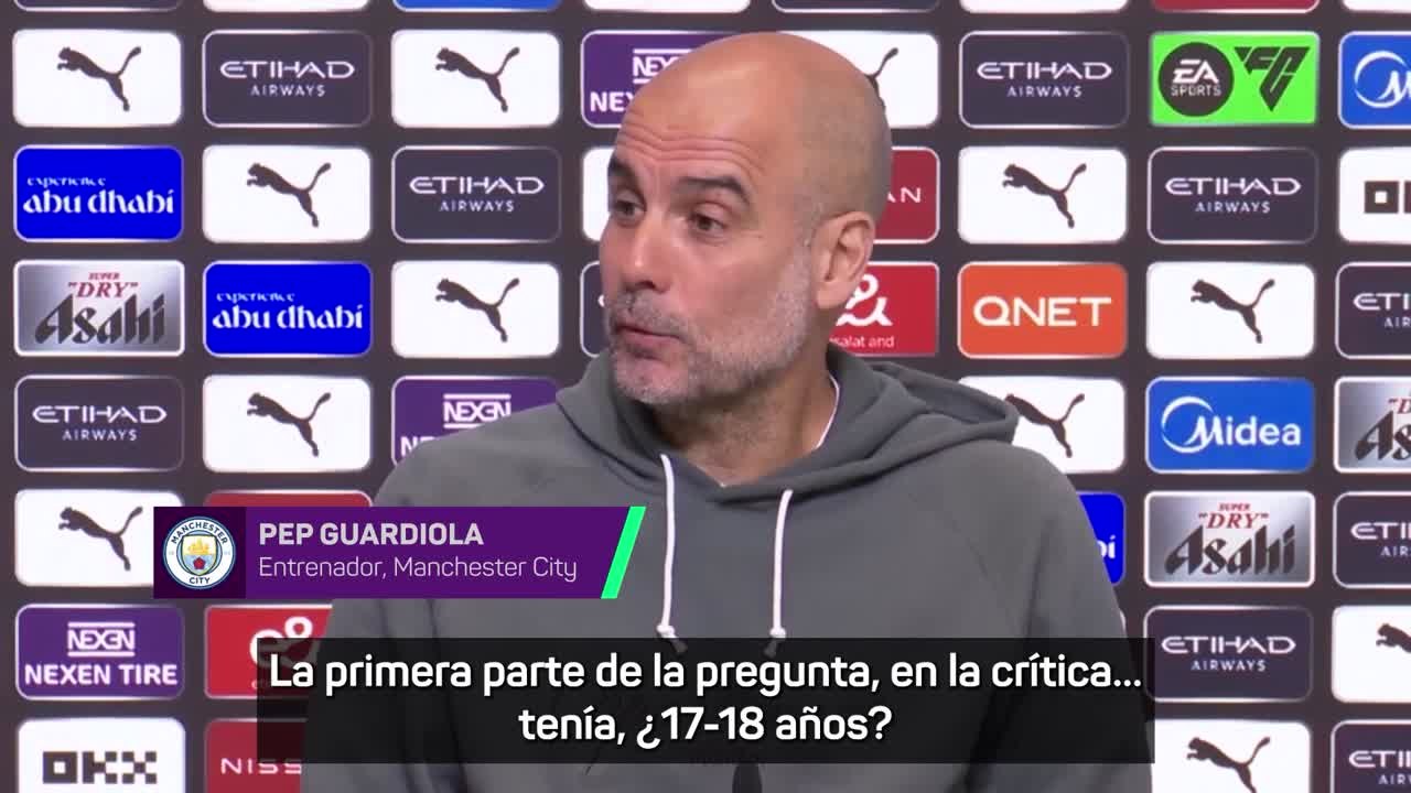Pep Guardiola y su reflexión sobre Foden y Palmer: "El fútbol depende absolutamente de los jugadores""