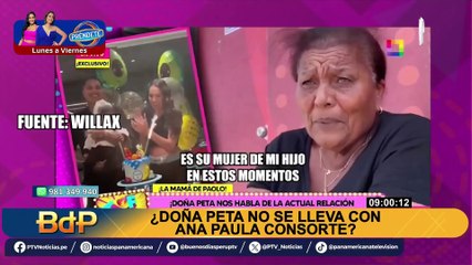 ¿Doña Peta no se lleva con Ana Paula Consorte? Esto dijo la mamá de Paolo Guerrero