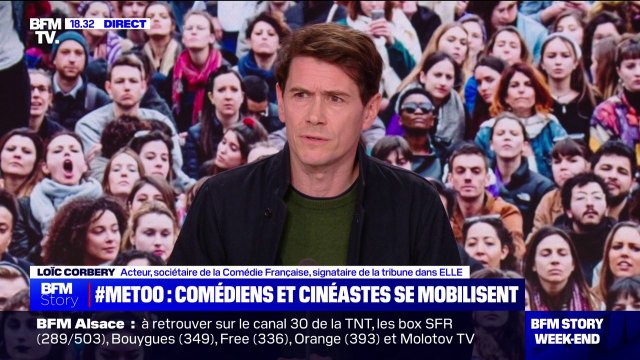 Tribune de soutien à #MeToo dans Elle: On a tous été témoins proches ou lointains d'agissements qu'on aurait dû dénoncer , affirme Loïc Corbery (acteur et sociétaire de la Comédie française)