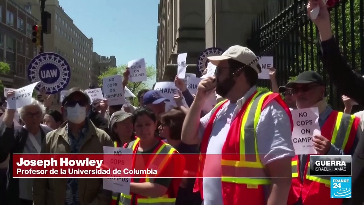 EE. UU.: Joe Biden dice que hay motivos antisemitas en las movilizaciones estudiantiles