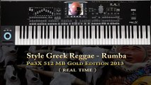 Korg Pa4X Pa3X Pa2X Greek Styles-Reggae Rumba