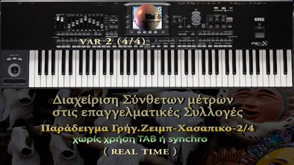 Διαχείριση Πολυρυθμικών Ζειμπέκικων στις Συλλογές