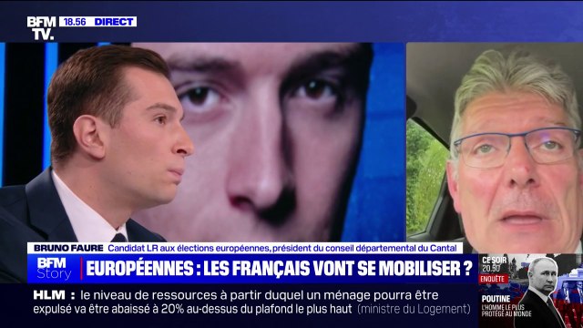 Bruno Faure (candidat LR aux élections européennes): Jordan Bardella est un spécialiste des plateaux de télévision. Sur le fond des dossiers, c'est complètement différent