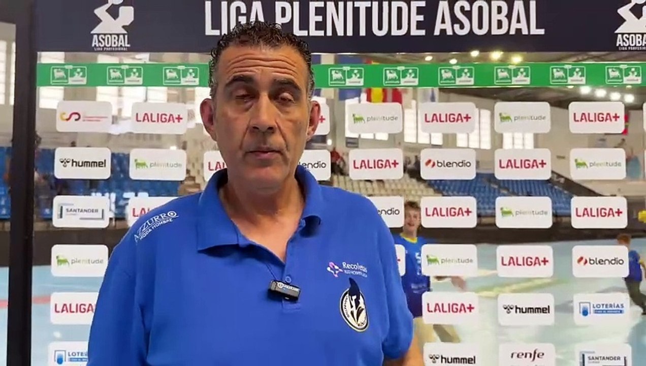 Pisonero, tras el partido disputado por el Recoletas Atlético Valladolid en casa del Blendio Sinfín.