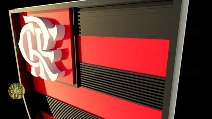 Hino do Flamengo cantado por Tim Maia e Escudo 3D