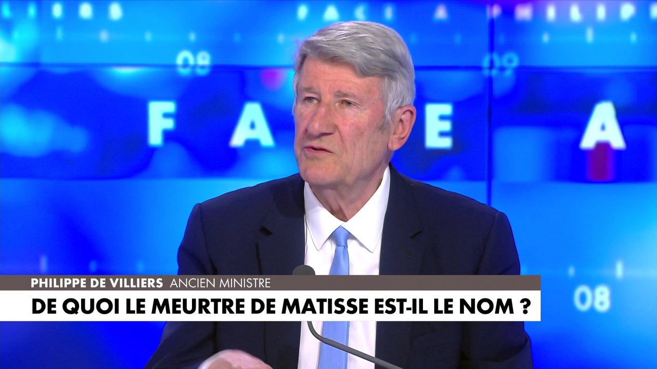 Philippe de Villiers : «L'assassin de Matisse n'aurait jamais dû être en liberté»