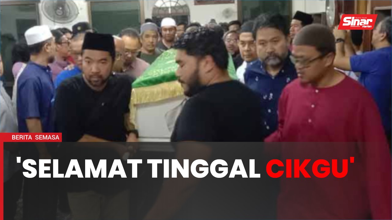 'Selamat tinggal cikgu, sahabat'