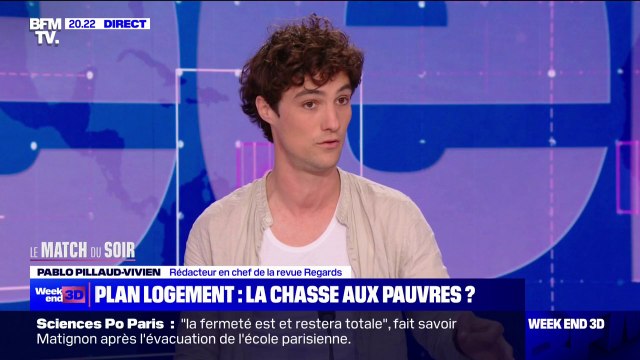 Pablo Pillaud-Vivien: Dans le projet de loi déposé par Guillaume Kasbarian, il y a une modification de la loi SRU (...) Cette mesure va ralentir la construction [de logements sociaux]
