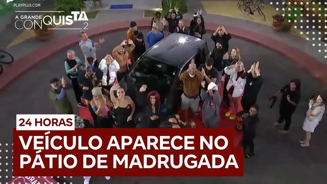 Surpresa: Moradores se deparam com um carro zero no pátio da Vila  | A Grande Conquista