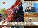 Pdte. Nicolás Maduro envía saludo a los organizadores de la Gran Misión Viva Venezuela