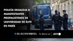 Policía desaloja a manifestantes propalestinos de universidad de élite en París