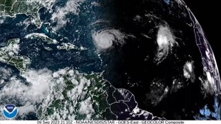 Amazing Time-Lapse Of Hurricane Lee From Space