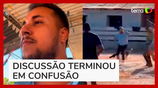 Pré-candidato a prefeito é agredido e 'colocado para correr' ao gravar vídeo em Matipó (MG)