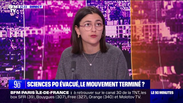 Mobilisations propalestiniennes: On a un gouvernement qui incite les présidences d'université à réprimer de plus en plus fort ce qui est en train de se passer , pour Hania Hamidi (UNEF)
