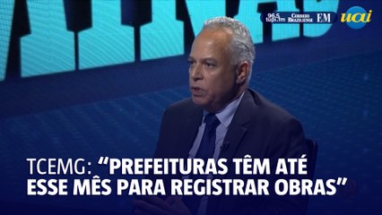 Gilberto Diniz fala do registro de obras de prefeituras no tribunal