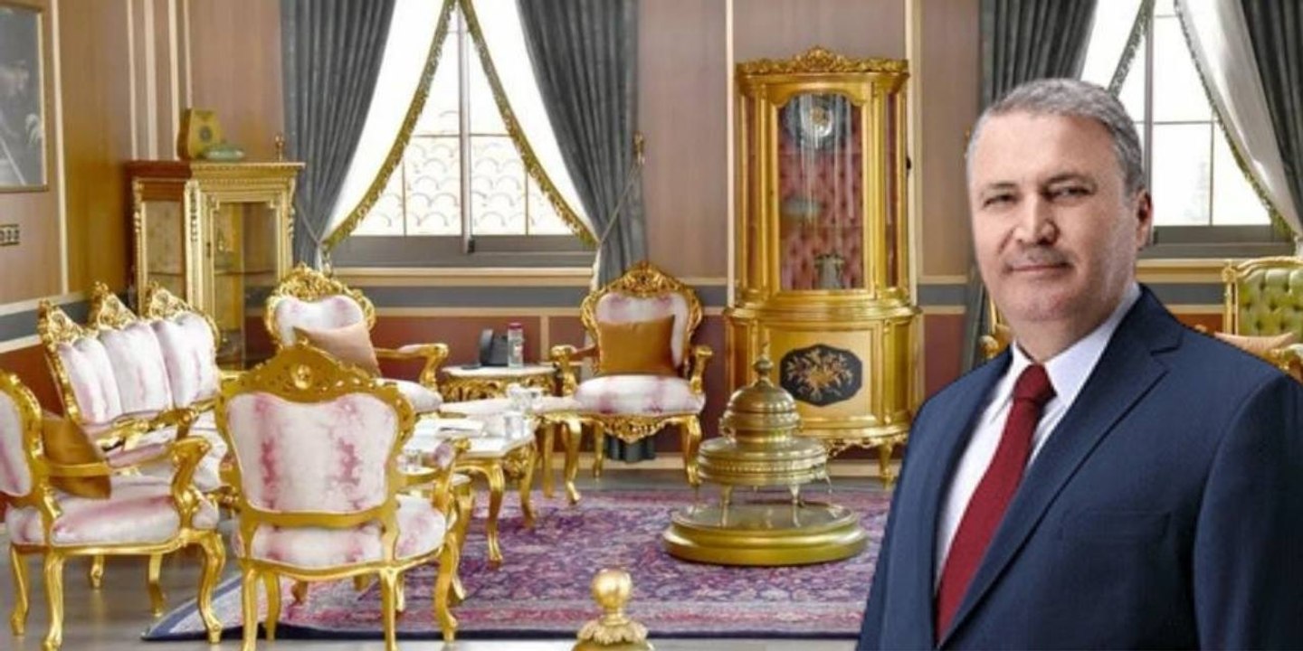 Mehmet Çerçi lüks makam odasındaki eşyaları almak istedi