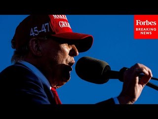 Trump Rails About 'Extreme Left Wing Gender Ideology' At Michigan Campaign Rally
