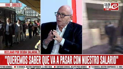 Roberto “Tito” Bacman: "Queremos saber que va a pasar con nuestro salario"
