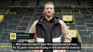 Reus announces he will be leaving Dortmund
