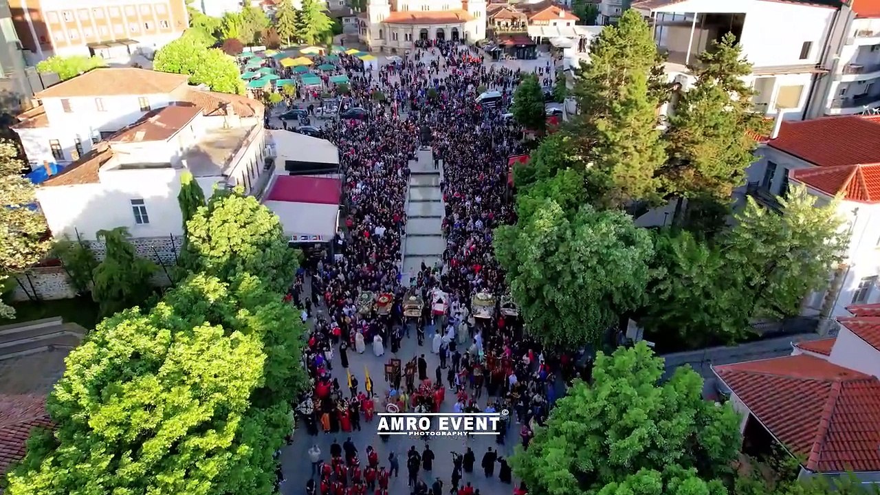Περιφορά Επιταφίου στην Κορυτσά, Μεγάλη Παρασκευή! - Procesioni i Epitafit të Premten e Madhe në Korçë!