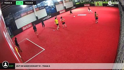 But de Marc Eckart N - Team A
