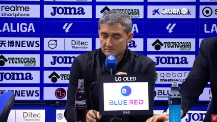 Getafe 0 - Athletic 2, rueda de prensa de Ernesto Valverde
