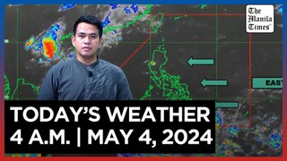 Today's Weather, 4 A.M. | May 4, 2024
