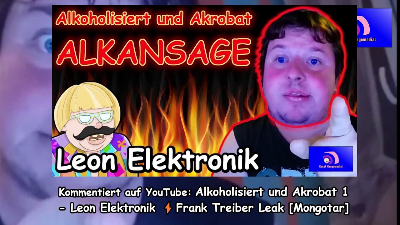 Leon Elektronik Besoffene Hass Nachricht an Frank Treiber  30 04 2024