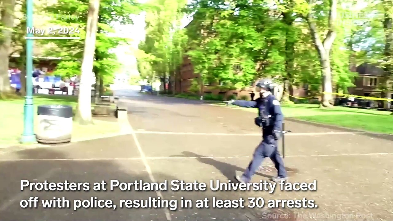 Clashes from Columbia University to UCLA as students call for ceasefire in Gaza