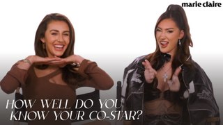 Chloe Vietch And Francesca Farago | How Well Do You Know Your Co-Star | Marie Claire