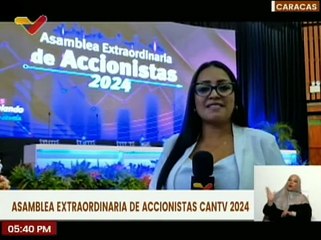 Caracas | Asamblea Extraordinaria de Accionistas CANTV 2024 evaluó los avances financieros del 2023