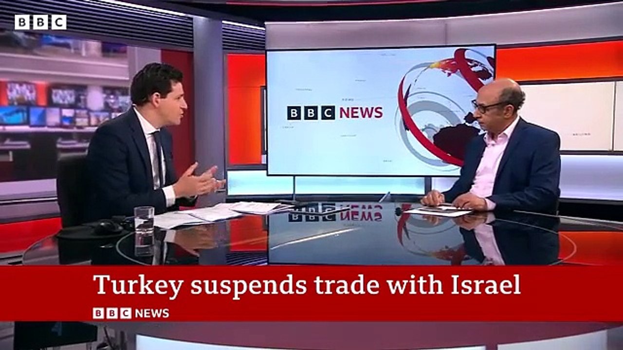Turkey halts trade with Israel over 'humanitarian tragedy' in Gaza - BBC News