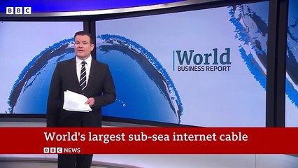 How ‘world’s largest’ sub-sea cable could boost internet resilience for billions - BBC News