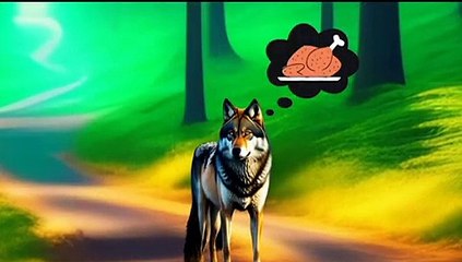 Murg Ki Azan Bheria Pareshan _  Funny Story _ Cartoon In Urdu_Hindi _ Comedy Video _ Darpok Bhediya 3.37