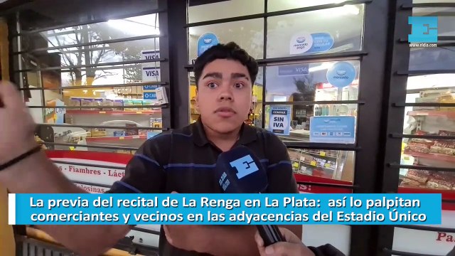 La previa del recital de La Renga en La Plata: así lo palpitan comerciantes y vecinos en las adyacencias del Estadio Único