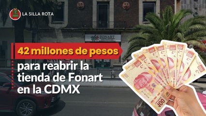 Requieren 42 millones de pesos para reabrir la tienda Fonart en CDMX 🛍️