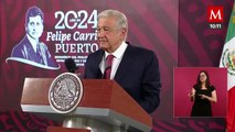 AMLO felicita a albañiles en su día; 