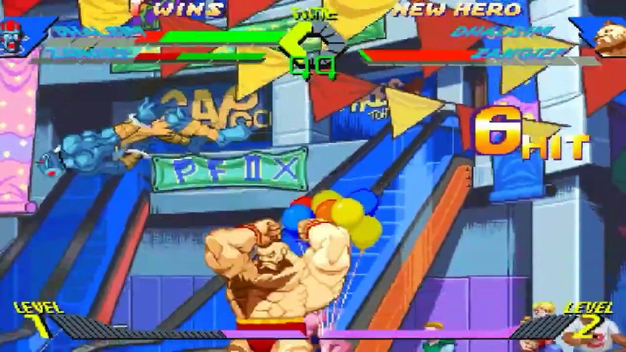 X-Men Vs. Street Fighter - dhalsim vs Melapelas