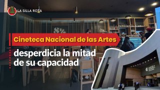 Nueva Cineteca Nacional desperdicia su aforo y pierde 50,000 pesos diarios
