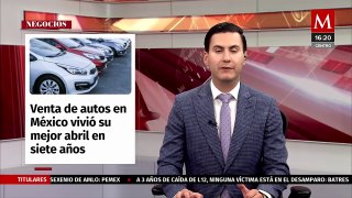 Venta de autos en México aumenta 14.8% durante el mes de abril: Inegi